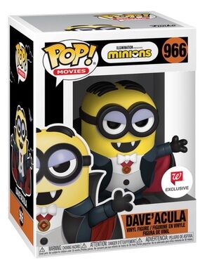 NWT Funko POP! Movies Minions - Dave'acula - Despicable Me (Walgreens Exclusive)